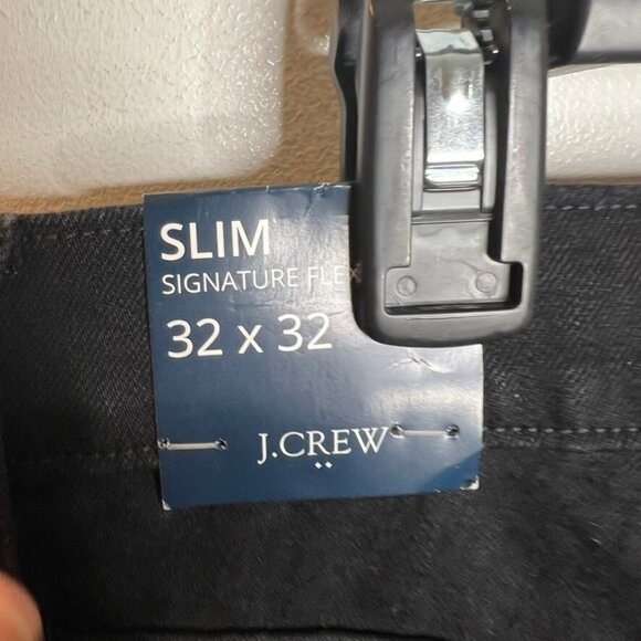 J.Crew Mens Slim Fit Jeans Signature Flex Black 32X32 AY517 - Picture 6 of 6